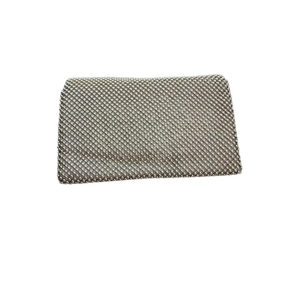 INC INTERNATIONAL CONCEPTS Prudence Shiny Mesh Clutch
